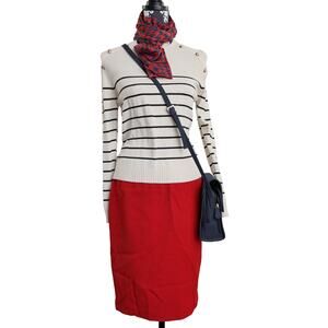 Classic Preppy Nautical Chic French Girl Sophisticated Style Career Outfit - 6